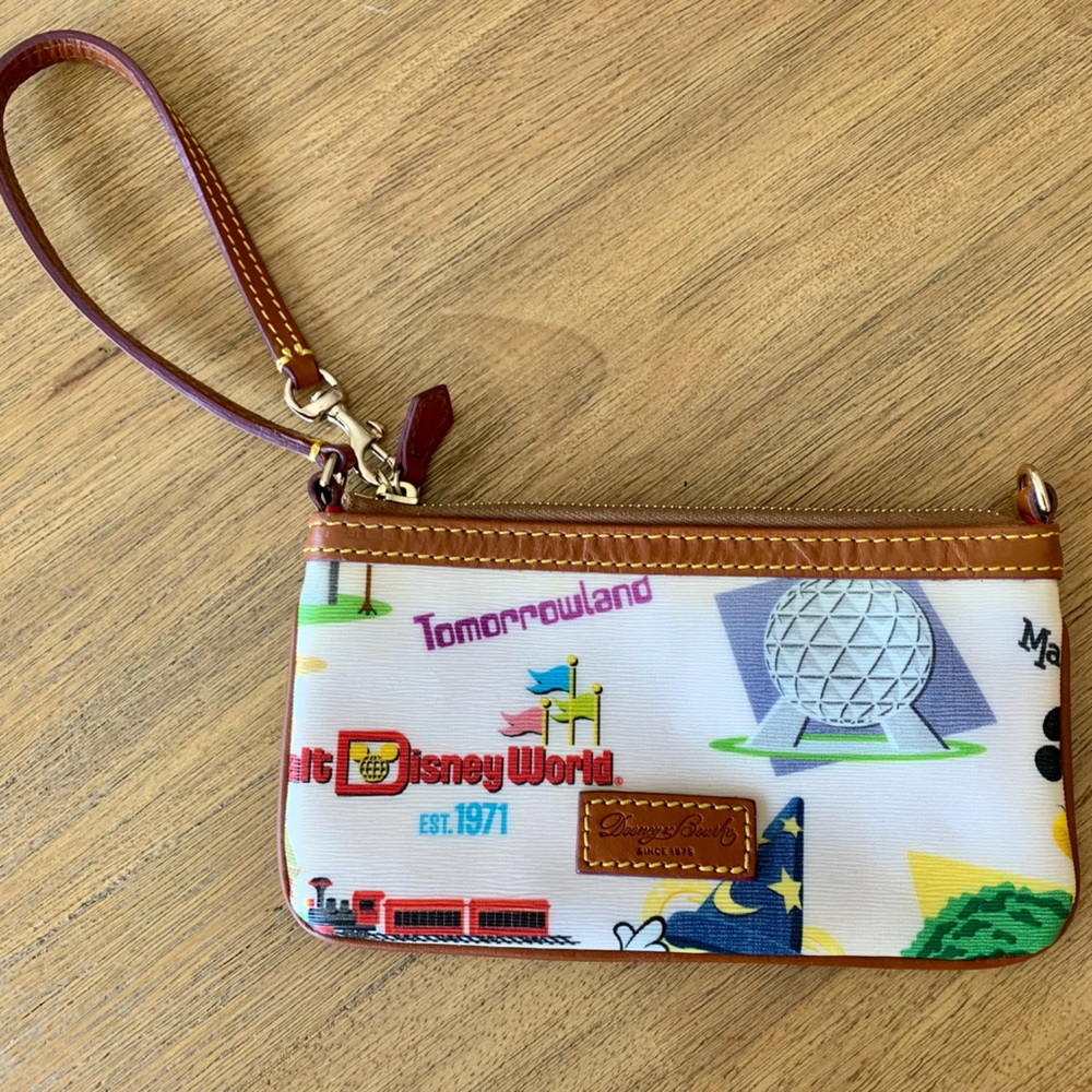 Dooney & Bourke Disney Retro Attraction Wristlet